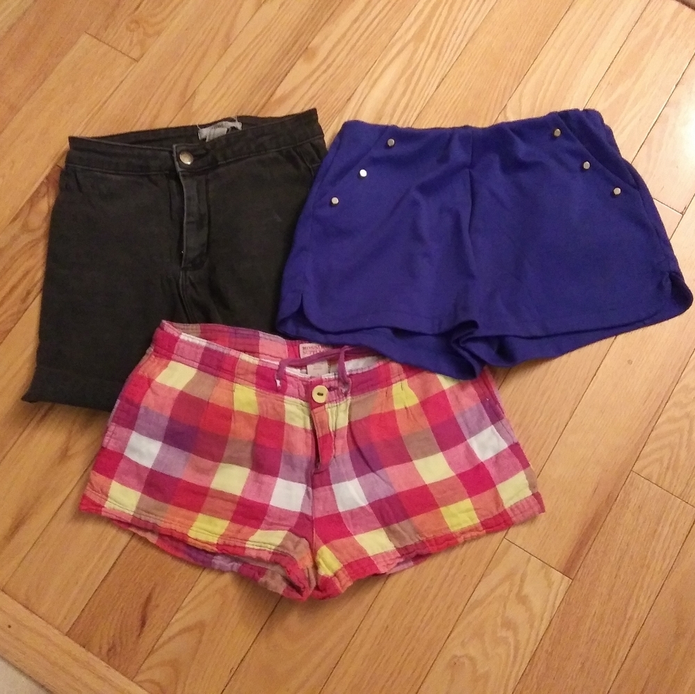 Lot of 3 Women's Summer Shorts